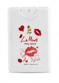 JMF Body Splash Card - Bombshake fragrance