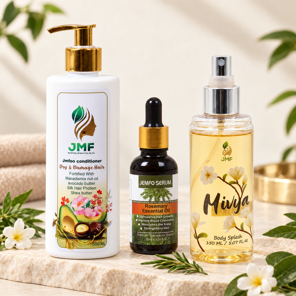 JMF Fresh & Flow Hair & Body Bundle | باقة فريش آند فلو للشعر والجسم