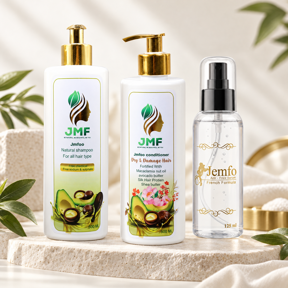 JMF Complete Hair Care Bundle | باقة العناية الكاملة بالشعر